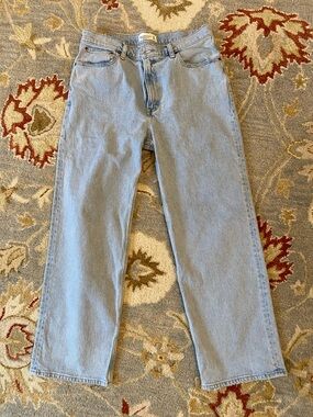 Abercrombie & Fitch Light Blue Straight Leg Jeans